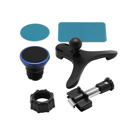 Rotatable Universal Car Air Vent Magnetic Phone Holder Stand Mount, For iPhone, Galaxy, Huawei, Xiaomi, Lenovo, Sony, LG, HTC and Other Smartphones(Dark Blue) by Young Player