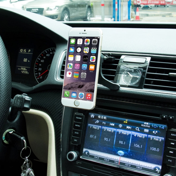 Rotatable Universal Car Air Vent Magnetic Phone Holder Stand Mount, For iPhone, Galaxy, Huawei, Xiaomi, Lenovo, Sony, LG, HTC and Other Smartphones(Dark Blue) by Young Player