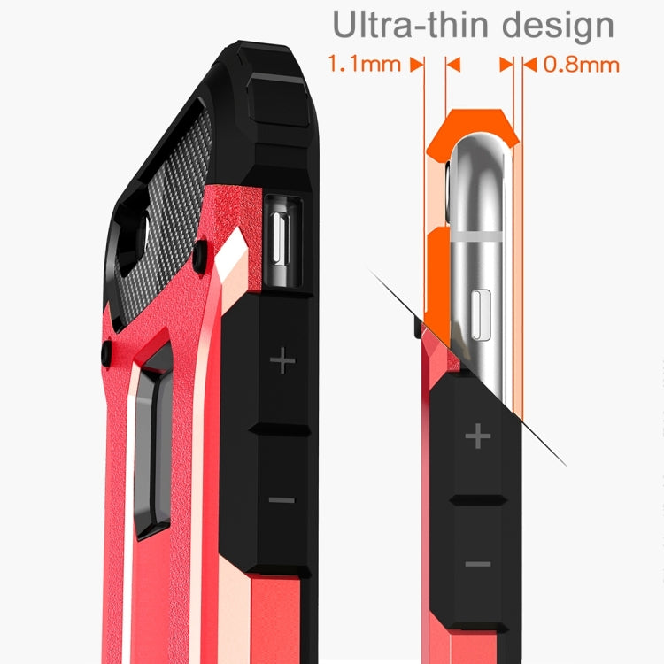 For iPhone 6 Plus & 6s Plus Tough Armor TPU + PC Combination Case(Red) by buy2fix