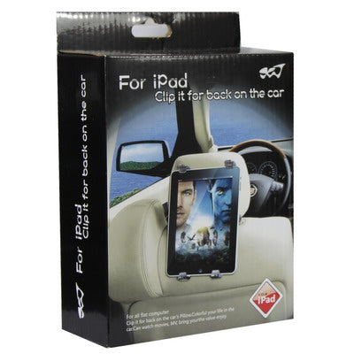 Retractable Multi-Direction Bracket Holder for iPad/iPad 2/ 7 inch~11 inch Tablet PC Clip On Car Headrest, Retractable range: 16cm~25cm(Black) - Universal Car Holders by buy2fix | Online Shopping UK | buy2fix