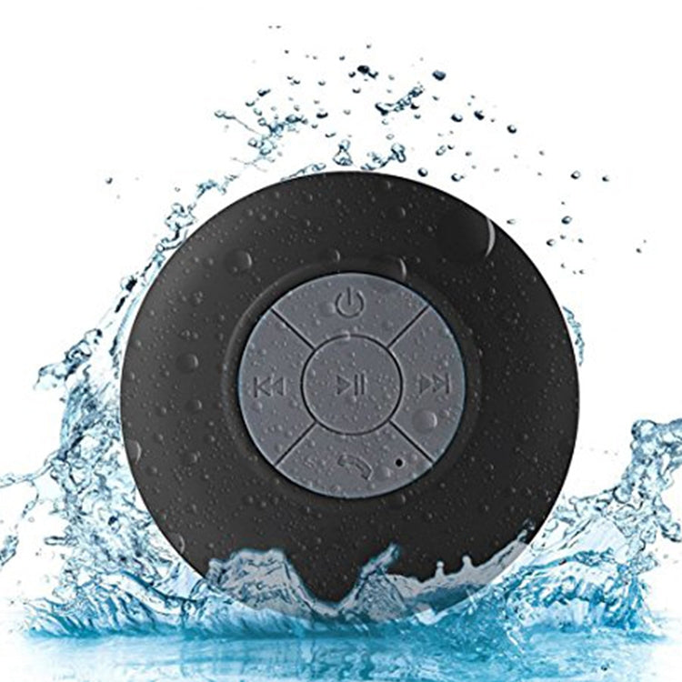 BTS-06 Mini Waterproof IPX4 Bluetooth V2.1 Speaker, Support Handfree Function(Black) - Waterproof Speaker by buy2fix | Online Shopping UK | buy2fix