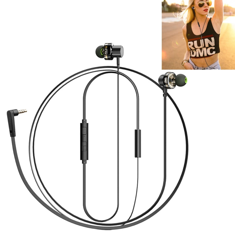 awei Z1 In-ear Wire Control Earphone with Mic, For iPhone, iPad, Galaxy, Huawei, Xiaomi, LG, HTC and Other Smartphones - In Ear Wired Earphone by awei | Online Shopping UK | buy2fix