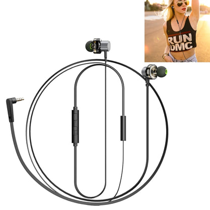 awei Z1 In-ear Wire Control Earphone with Mic, For iPhone, iPad, Galaxy, Huawei, Xiaomi, LG, HTC and Other Smartphones - In Ear Wired Earphone by awei | Online Shopping UK | buy2fix