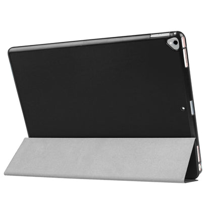Custer Texture Horizontal Flip Smart Leather Case with 3-folding Holder  & Sleep / Wake-up Function for iPad Pro 12.9 inch 2017 / 2015(Black) - More iPad Cases by buy2fix | Online Shopping UK | buy2fix