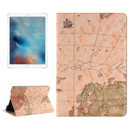 Map Pattern Horizontal Flip Leather Case with Holder & Card Slots & Wallet for iPad Pro 12.9 inch, Random Pattern Delivery - More iPad Cases by buy2fix | Online Shopping UK | buy2fix