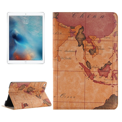 Map Pattern Horizontal Flip Leather Case with Holder & Card Slots & Wallet for iPad Pro 12.9 inch, Random Pattern Delivery - More iPad Cases by buy2fix | Online Shopping UK | buy2fix