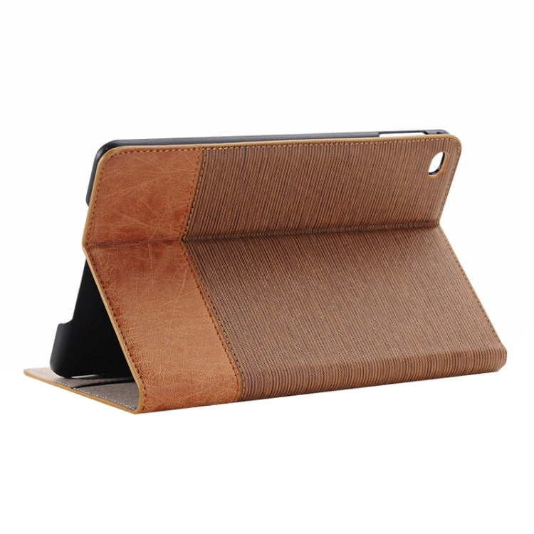 Cross & Sheepskin Texture Horizontal Flip Leather Case with Holder & Card Slots & Wallet for iPad Pro 12.9 inch(Coffee) - More iPad Cases by buy2fix | Online Shopping UK | buy2fix