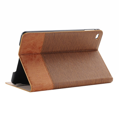 Cross & Sheepskin Texture Horizontal Flip Leather Case with Holder & Card Slots & Wallet for iPad Pro 12.9 inch(Coffee) - More iPad Cases by buy2fix | Online Shopping UK | buy2fix