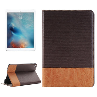 Cross & Sheepskin Texture Horizontal Flip Leather Case with Holder & Card Slots & Wallet for iPad Pro 12.9 inch(Brown) - More iPad Cases by buy2fix | Online Shopping UK | buy2fix