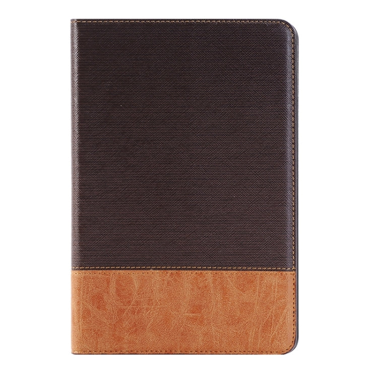 Cross & Sheepskin Texture Horizontal Flip Leather Case with Holder & Card Slots & Wallet for iPad Pro 12.9 inch(Brown) - More iPad Cases by buy2fix | Online Shopping UK | buy2fix