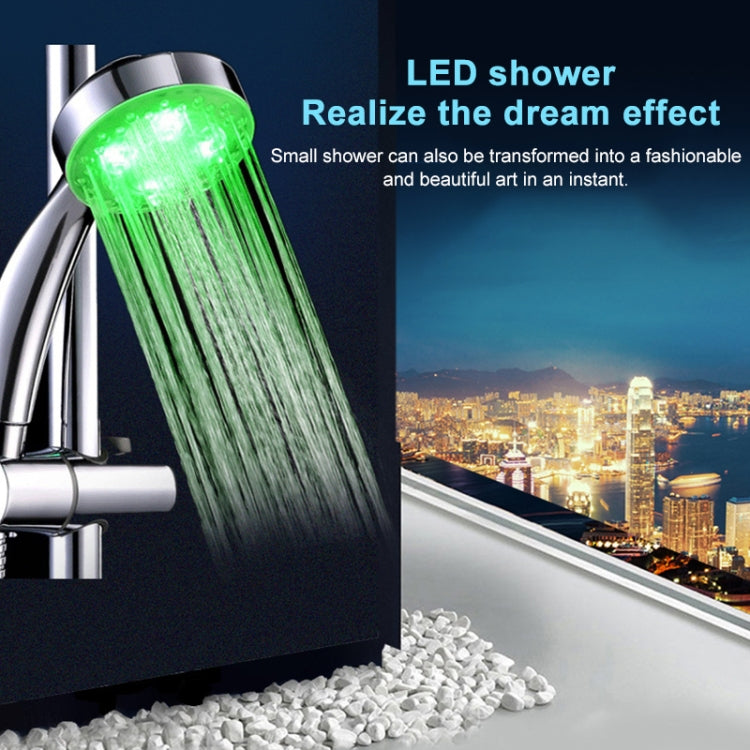 ENKAY RC-9816 Jump Change Seven Colors 5-LED Shower Head ,No Battery - Shower Head by buy2fix | Online Shopping UK | buy2fix