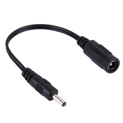 5.5 x 2.1mm DC Female to 3.5 x 1.35mm DC Male Power Connector Cable for Laptop Adapter, Length: 15cm(Black) - Universal Power Adapter by buy2fix | Online Shopping UK | buy2fix