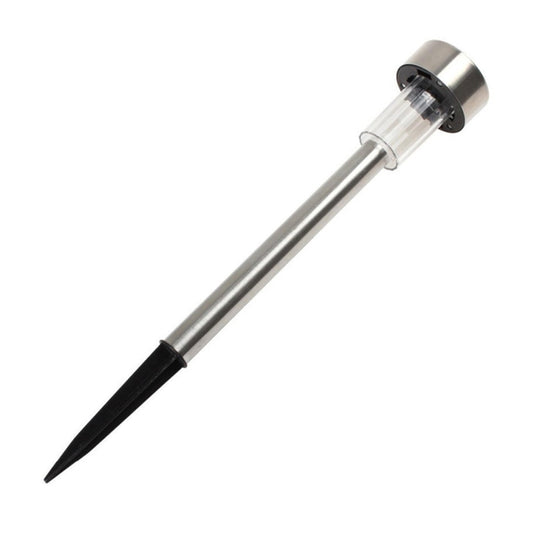 Solar Energy Outdoor Lawn Lamp, Stainless Steel White Light by buy2fix