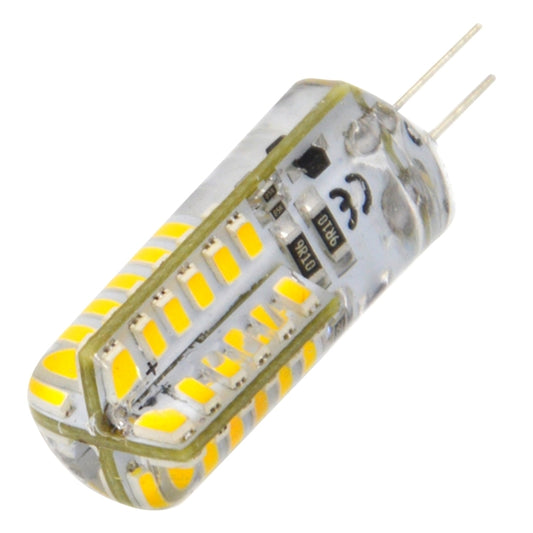 G4 3.5W 170LM Silicone Corn Light Bulb, 48 LED SMD 3014, White Light, DC 12V by buy2fix