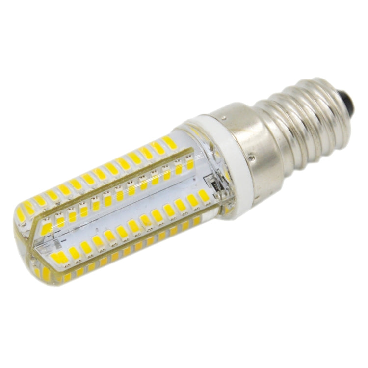 E14 5W 400LM 104 LED SMD 3014 Silicone Corn Light Bulb, AC 220V (Warm White Light) - LED Blubs & Tubes by buy2fix | Online Shopping UK | buy2fix