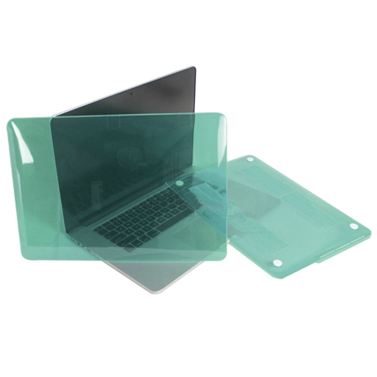 Hard Crystal Protective Case for Macbook Pro Retina 15.4 inch(Green) - MacBook Pro Cases by buy2fix | Online Shopping UK | buy2fix