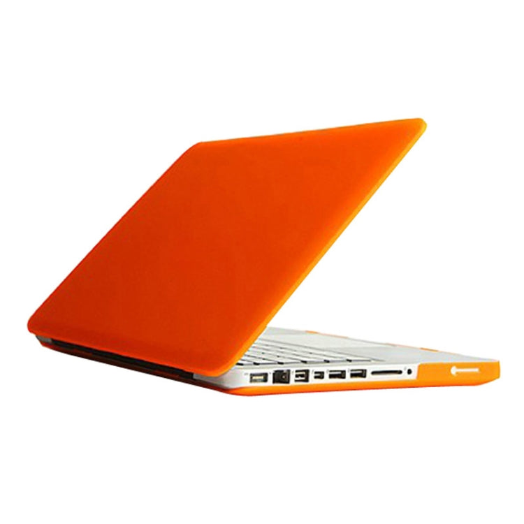 Frosted Hard Plastic Protection Case for Macbook Pro 13.3 inch A1278(Orange) - MacBook Pro Cases by buy2fix | Online Shopping UK | buy2fix