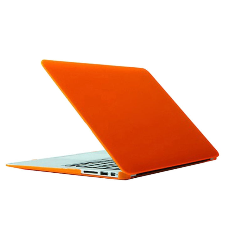 For MacBook Air 13.3 inch A1466 2012-2017 / A1369 2010-2012 Laptop Frosted Hard Plastic Protective Case(Orange) - MacBook Air Cases by buy2fix | Online Shopping UK | buy2fix