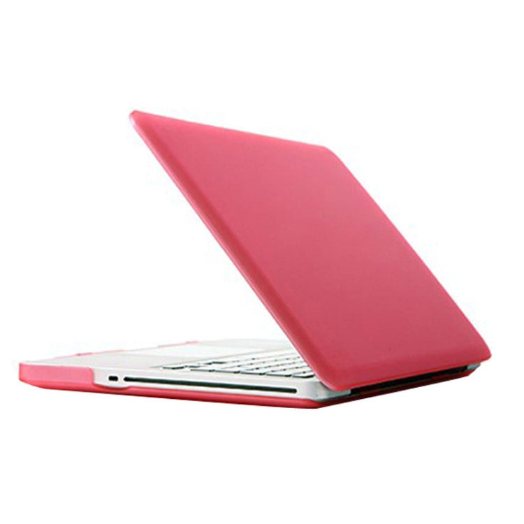 Frosted Hard Protective Case for Macbook Pro 15.4 inch  (A1286)(Pink) - MacBook Pro Cases by buy2fix | Online Shopping UK | buy2fix