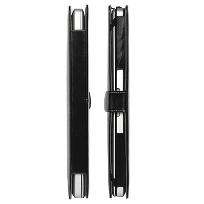 Notebook Leather Case with Snap Fastener for 13.3 inch MacBook Pro(Black) - MacBook Pro Cases by buy2fix | Online Shopping UK | buy2fix