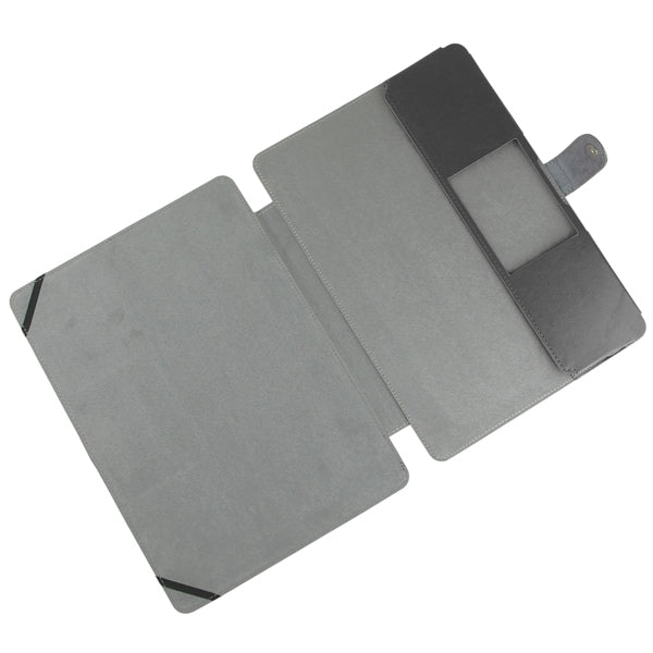 Notebook Leather Case with Snap Fastener for 15.4 inch MacBook Pro(Black) - MacBook Pro Cases by buy2fix | Online Shopping UK | buy2fix