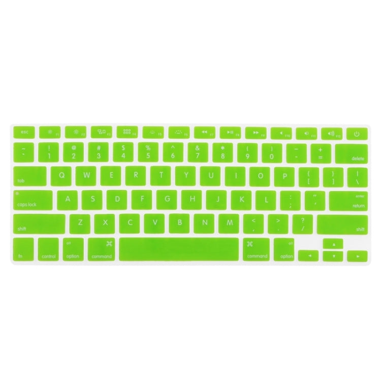 ENKAY for MacBook Air 13.3 inch (US Version) 4 in 1 Frosted Hard Shell Plastic Protective Case with Screen Protector & Keyboard Guard & Anti-dust Plugs(Green) - MacBook Air Cases by ENKAY | Online Shopping UK | buy2fix