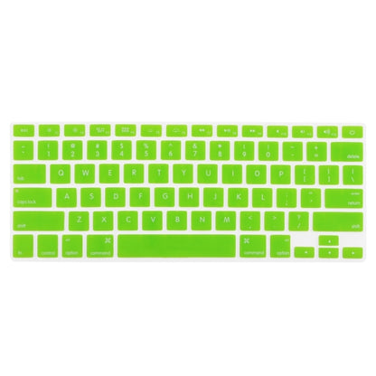 ENKAY for MacBook Air 13.3 inch (US Version) 4 in 1 Frosted Hard Shell Plastic Protective Case with Screen Protector & Keyboard Guard & Anti-dust Plugs(Green) - MacBook Air Cases by ENKAY | Online Shopping UK | buy2fix