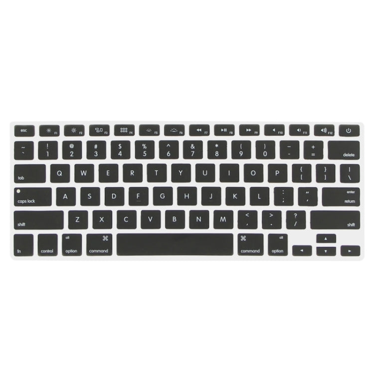 ENKAY for MacBook Air 13.3 inch (US Version) / A1369 / A1466 4 in 1 Crystal Hard Shell Plastic Protective Case with Screen Protector & Keyboard Guard & Anti-dust Plugs(Black) - MacBook Air Cases by ENKAY | Online Shopping UK | buy2fix