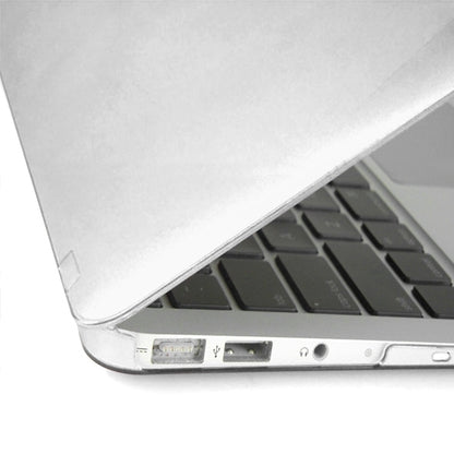 ENKAY for MacBook Air 13.3 inch (US Version) / A1369 / A1466 4 in 1 Crystal Hard Shell Plastic Protective Case with Screen Protector & Keyboard Guard & Anti-dust Plugs(White) - MacBook Air Cases by ENKAY | Online Shopping UK | buy2fix