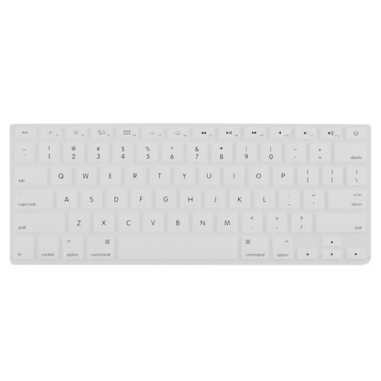 ENKAY for MacBook Air 13.3 inch (US Version) / A1369 / A1466 4 in 1 Crystal Hard Shell Plastic Protective Case with Screen Protector & Keyboard Guard & Anti-dust Plugs(White) - MacBook Air Cases by ENKAY | Online Shopping UK | buy2fix