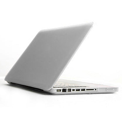 ENKAY for MacBook Pro 13.3 inch (US Version) / A1278 4 in 1 Frosted Hard Shell Plastic Protective Case with Screen Protector & Keyboard Guard & Anti-dust Plugs(White) - MacBook Pro Cases by ENKAY | Online Shopping UK | buy2fix