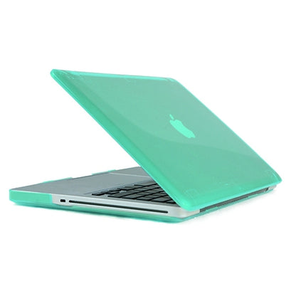 ENKAY for MacBook Pro 13.3 inch (US Version) / A1278 4 in 1 Crystal Hard Shell Plastic Protective Case with Screen Protector & Keyboard Guard & Anti-dust Plugs(Green) - MacBook Pro Cases by ENKAY | Online Shopping UK | buy2fix