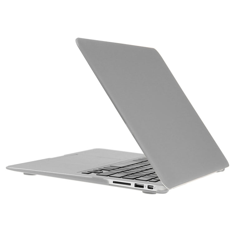 ENKAY for Macbook Air 11.6 inch (US Version) / A1370 / A1465 Hat-Prince 3 in 1 Frosted Hard Shell Plastic Protective Case with Keyboard Guard & Port Dust Plug(Silver) - MacBook Air Cases by ENKAY | Online Shopping UK | buy2fix