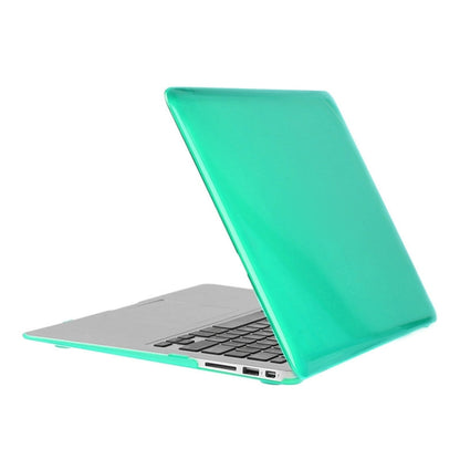 ENKAY for Macbook Air 11.6 inch (US Version) / A1370 / A1465 Hat-Prince 3 in 1 Crystal Hard Shell Plastic Protective Case with Keyboard Guard & Port Dust Plug(Green) - MacBook Air Cases by ENKAY | Online Shopping UK | buy2fix