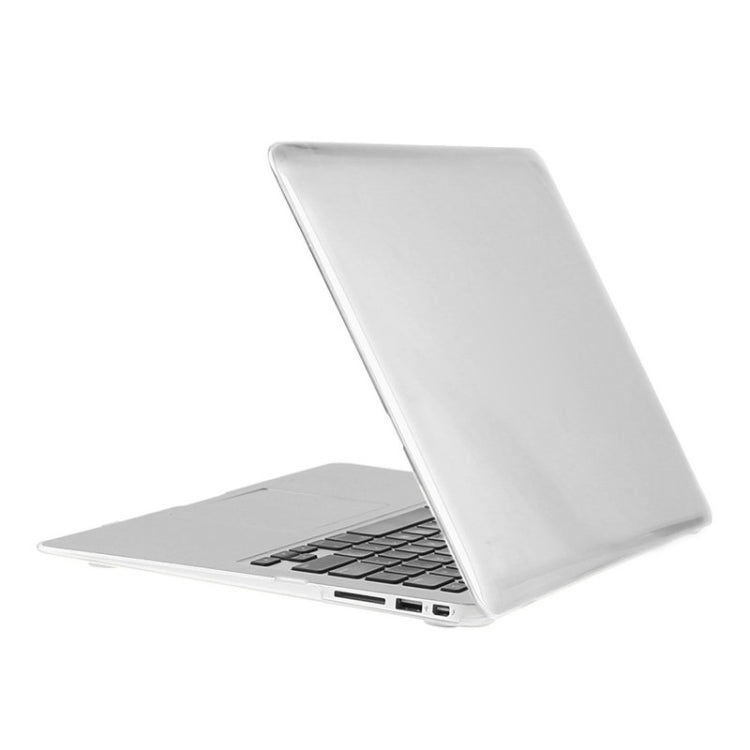 ENKAY for Macbook Air 13.3 inch (US Version) / A1369 / A1466 Hat-Prince 3 in 1 Crystal Hard Shell Plastic Protective Case with Keyboard Guard & Port Dust Plug(White) - MacBook Air Cases by ENKAY | Online Shopping UK | buy2fix