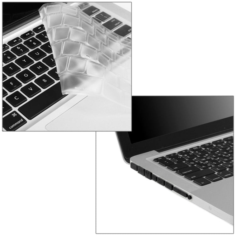 ENKAY for Macbook Pro 13.3 inch (US Version) / A1278 Hat-Prince 3 in 1 Crystal Hard Shell Plastic Protective Case with Keyboard Guard & Port Dust Plug(Black) - MacBook Pro Cases by ENKAY | Online Shopping UK | buy2fix