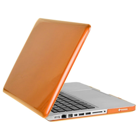 ENKAY for Macbook Pro 13.3 inch (US Version) / A1278 Hat-Prince 3 in 1 Crystal Hard Shell Plastic Protective Case with Keyboard Guard & Port Dust Plug(Orange) by ENKAY
