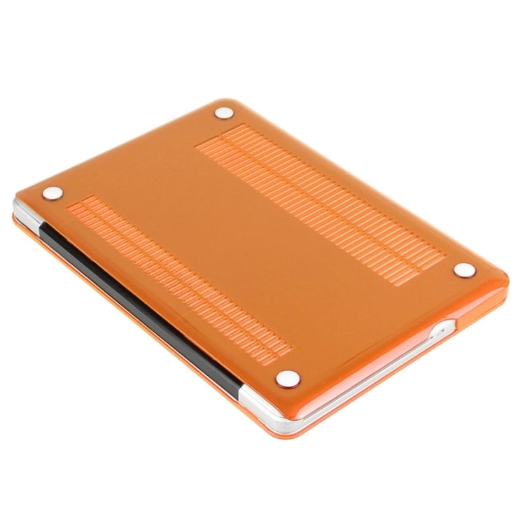 ENKAY for Macbook Pro 13.3 inch (US Version) / A1278 Hat-Prince 3 in 1 Crystal Hard Shell Plastic Protective Case with Keyboard Guard & Port Dust Plug(Orange) - MacBook Pro Cases by ENKAY | Online Shopping UK | buy2fix