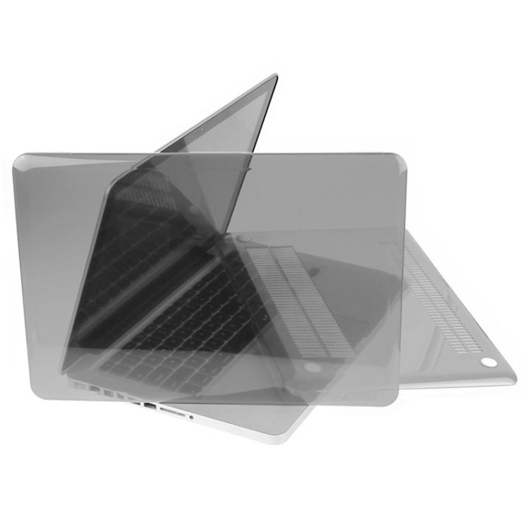 ENKAY for Macbook Pro 13.3 inch (US Version) / A1278 Hat-Prince 3 in 1 Crystal Hard Shell Plastic Protective Case with Keyboard Guard & Port Dust Plug(Grey) - MacBook Pro Cases by ENKAY | Online Shopping UK | buy2fix