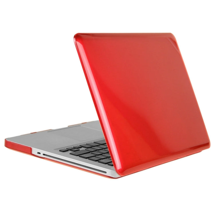 ENKAY for Macbook Pro 13.3 inch (US Version) / A1278 Hat-Prince 3 in 1 Crystal Hard Shell Plastic Protective Case with Keyboard Guard & Port Dust Plug(Red) - MacBook Pro Cases by ENKAY | Online Shopping UK | buy2fix