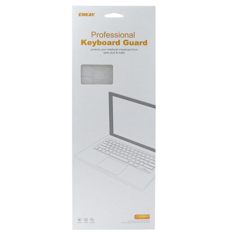 ENKAY for Macbook Pro 13.3 inch (US Version) / A1278 Hat-Prince 3 in 1 Crystal Hard Shell Plastic Protective Case with Keyboard Guard & Port Dust Plug(White) - MacBook Pro Cases by ENKAY | Online Shopping UK | buy2fix