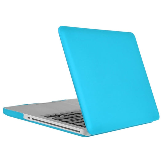 ENKAY for Macbook Pro 13.3 inch (US Version) / A1278 Hat-Prince 3 in 1 Frosted Hard Shell Plastic Protective Case with Keyboard Guard & Port Dust Plug(Blue) by ENKAY