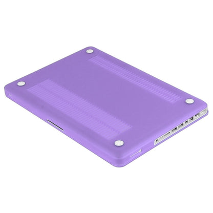 ENKAY for Macbook Pro 13.3 inch (US Version) / A1278 Hat-Prince 3 in 1 Frosted Hard Shell Plastic Protective Case with Keyboard Guard & Port Dust Plug(Purple) - MacBook Pro Cases by ENKAY | Online Shopping UK | buy2fix