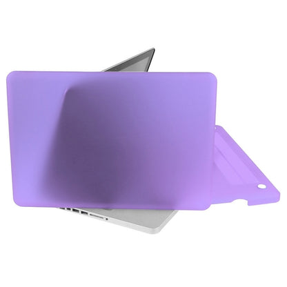 ENKAY for Macbook Pro 13.3 inch (US Version) / A1278 Hat-Prince 3 in 1 Frosted Hard Shell Plastic Protective Case with Keyboard Guard & Port Dust Plug(Purple) - MacBook Pro Cases by ENKAY | Online Shopping UK | buy2fix