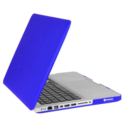 ENKAY for Macbook Pro 15.4 inch (US Version) / A1286 Hat-Prince 3 in 1 Frosted Hard Shell Plastic Protective Case with Keyboard Guard & Port Dust Plug(Dark Blue) - MacBook Pro Cases by ENKAY | Online Shopping UK | buy2fix