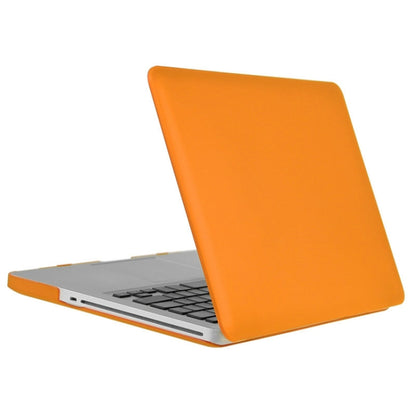 ENKAY for Macbook Pro 15.4 inch (US Version) / A1286 Hat-Prince 3 in 1 Frosted Hard Shell Plastic Protective Case with Keyboard Guard & Port Dust Plug(Orange) - MacBook Pro Cases by ENKAY | Online Shopping UK | buy2fix