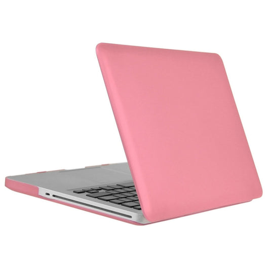 ENKAY for Macbook Pro 15.4 inch (US Version) / A1286 Hat-Prince 3 in 1 Frosted Hard Shell Plastic Protective Case with Keyboard Guard & Port Dust Plug(Pink) by ENKAY