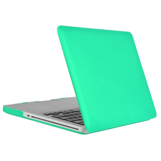 ENKAY for Macbook Pro 15.4 inch (US Version) / A1286 Hat-Prince 3 in 1 Frosted Hard Shell Plastic Protective Case with Keyboard Guard & Port Dust Plug(Green) by ENKAY