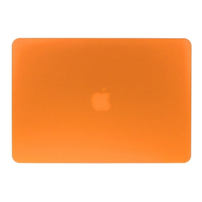 ENKAY for Macbook Pro Retina 15.4 inch (US Version) / A1398 Hat-Prince 3 in 1 Frosted Hard Shell Plastic Protective Case with Keyboard Guard & Port Dust Plug(Orange) - MacBook Pro Cases by ENKAY | Online Shopping UK | buy2fix