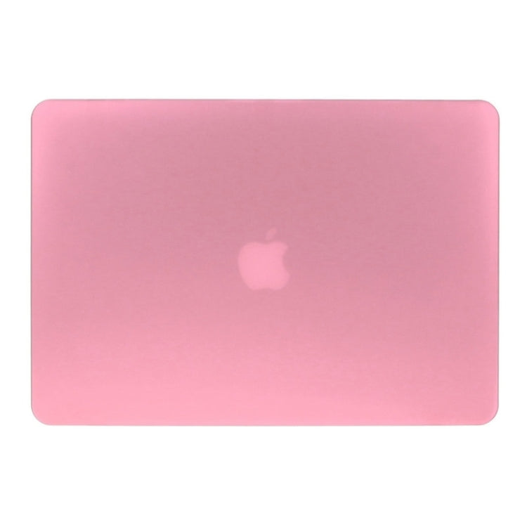 ENKAY for Macbook Pro Retina 15.4 inch (US Version) / A1398 Hat-Prince 3 in 1 Frosted Hard Shell Plastic Protective Case with Keyboard Guard & Port Dust Plug(Pink) - MacBook Pro Cases by ENKAY | Online Shopping UK | buy2fix